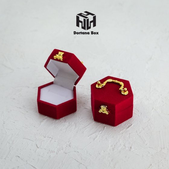 جعبه طلا کودک مدل شش ضلعی