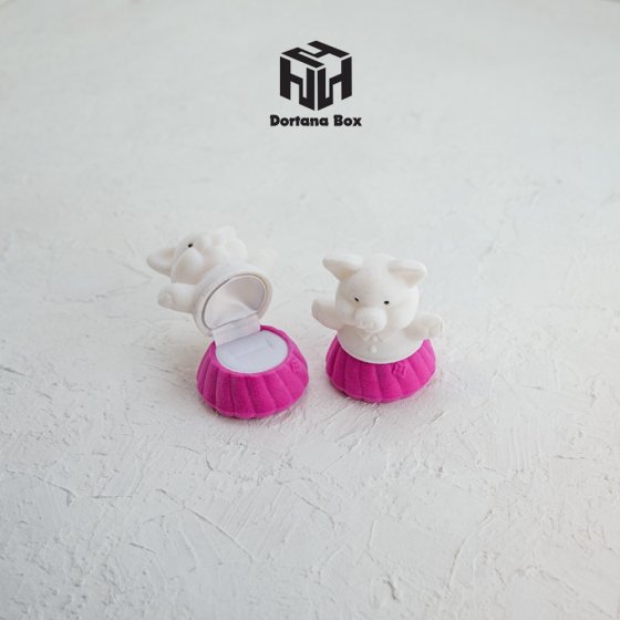 جعبه طلا کودک مدل خوک