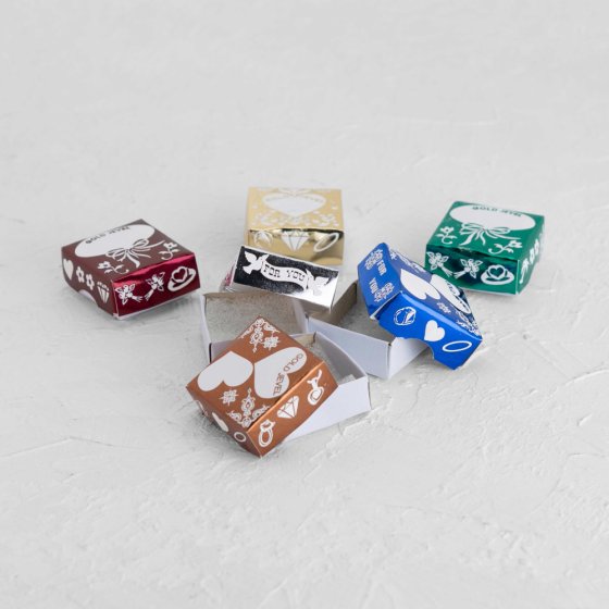 جعبه طلا کادویی طلاکوب انگشتری