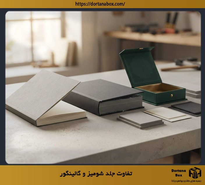 تفاوت جلد شومیز و گالینگور؛ بررسی دوام، ساختار و کاربرد در بسته بندی
